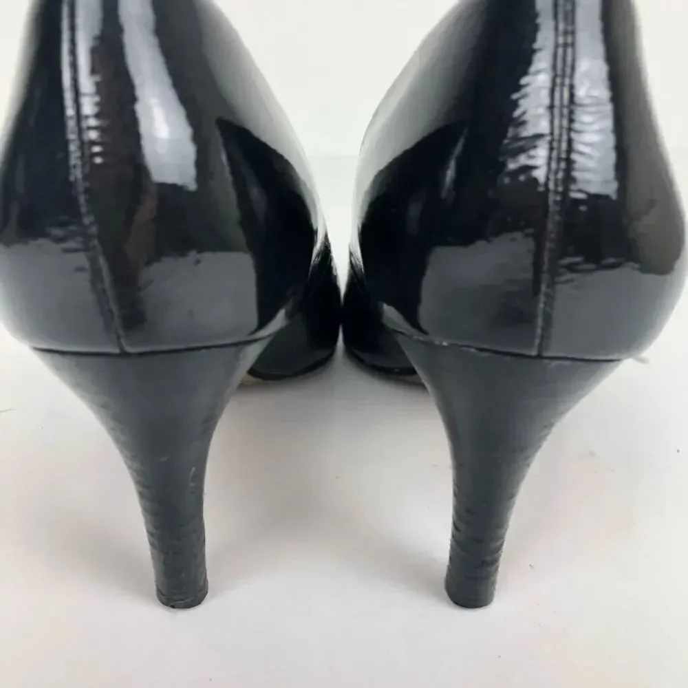 Coach heels pumps black